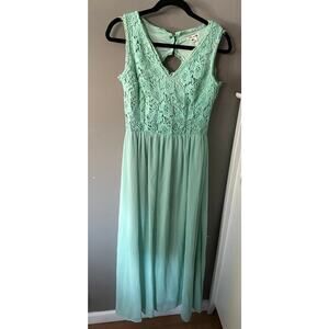 Medium MarineBlu long dress